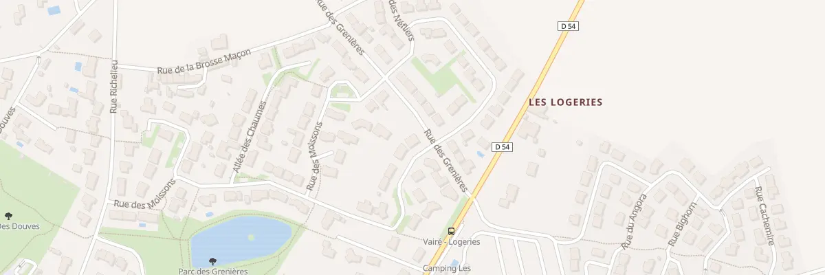 Plan du 2 Rue des Tournesols à Vairé
