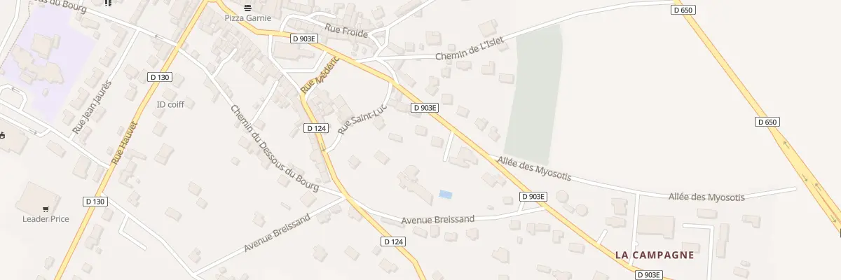 Plan du 8 Rue du Pic Mallet à Barneville-Carteret
