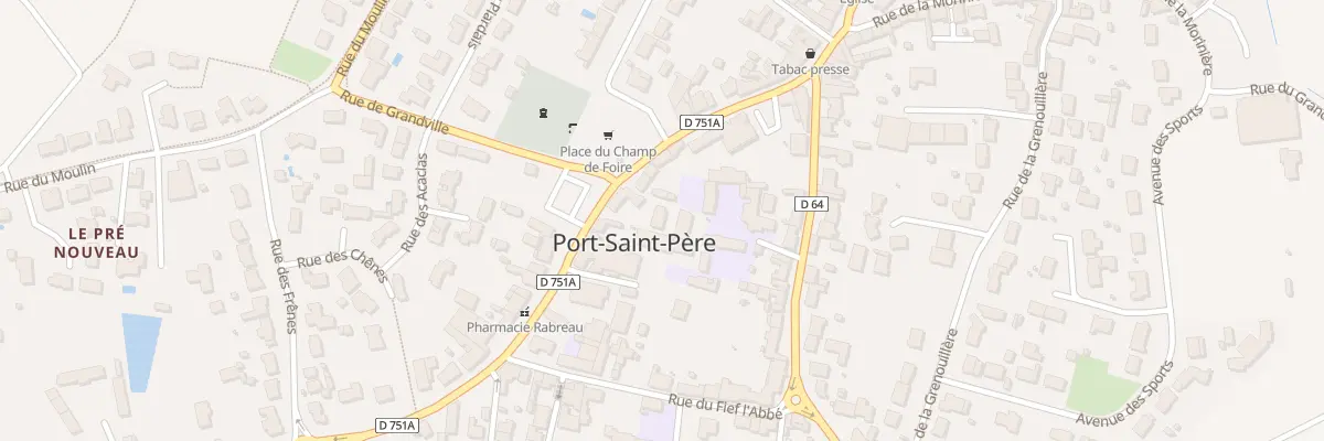 Plan du 21B Rue de Pornic à Port-Saint-Père
