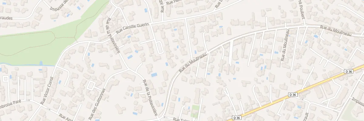 Plan du 102 Rue du Moulineau aux Sables-d’Olonne