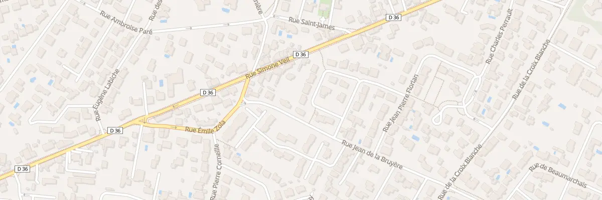 Plan du 5 Rue Jacques Prévert aux Sables-d’Olonne