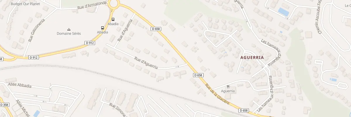 Plan du 16 Rue de la glacière à Hendaye