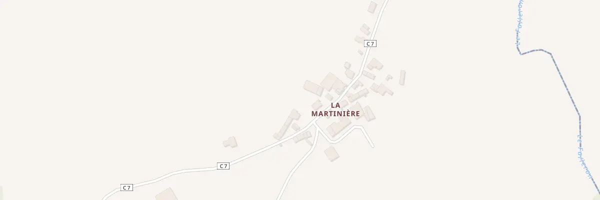 Plan du 6 La Martiniere à Paulx