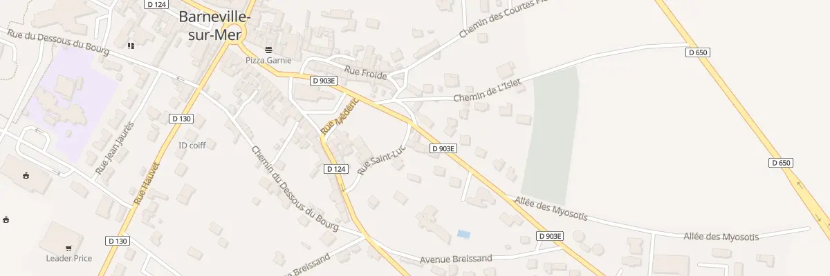 Plan du 2 Rue du Pic Mallet à Barneville-Carteret