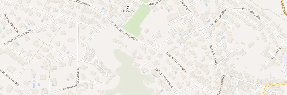 Plan du 90 Rue de la Pironnière aux Sables-d’Olonne