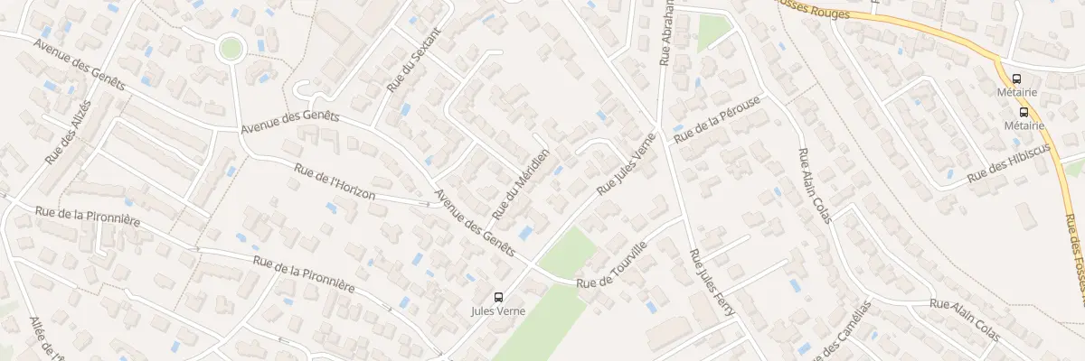 Plan du 10 Rue du Méridien aux Sables-d’Olonne