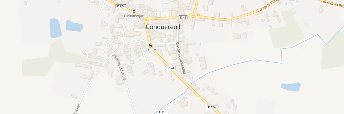 Plan du 7 Rue de la Bedaudais à Conquereuil