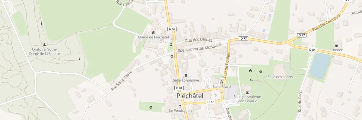 Plan du 16 Rue des Manoirs à Pléchâtel