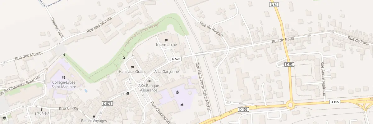 Plan du 18 Rue des Carmes à Dol-de-Bretagne