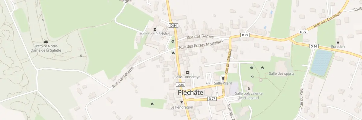 Plan du 14 Rue des Manoirs à Pléchâtel