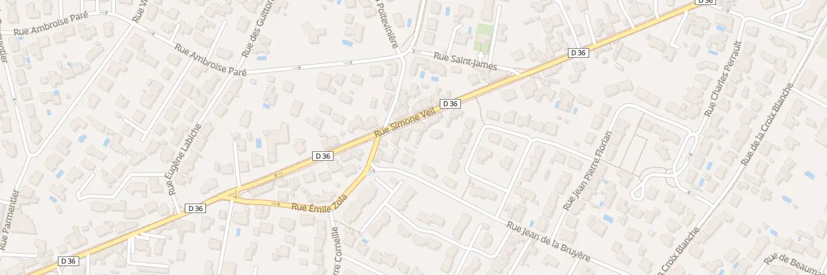 Plan du 65B Rue Simone Veil aux Sables-d’Olonne