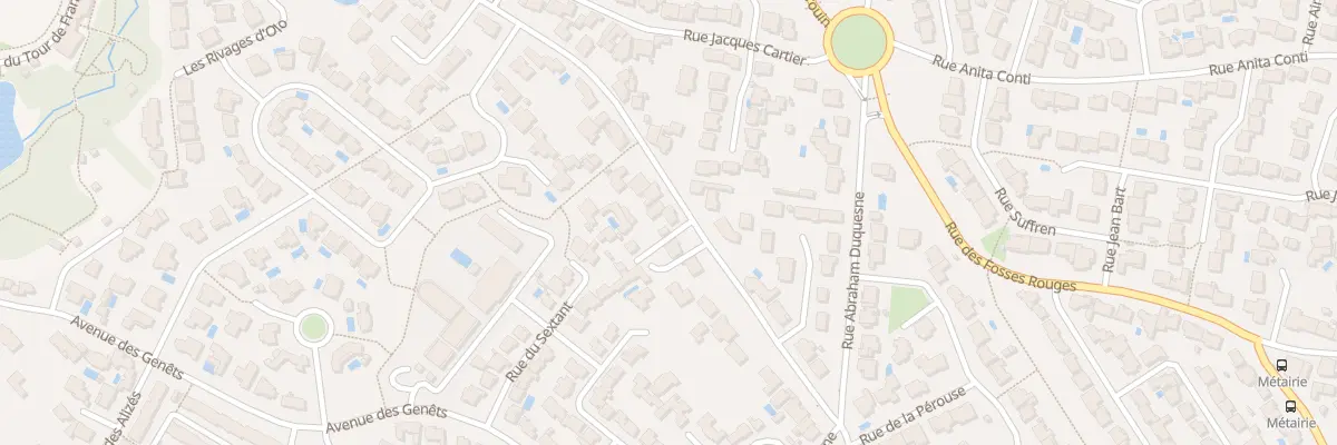 Plan du 40 Rue du Pontreau aux Sables-d’Olonne