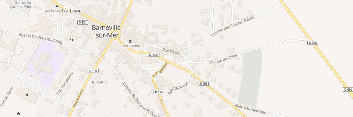 Plan du 17 Rue du Pic Mallet à Barneville-Carteret