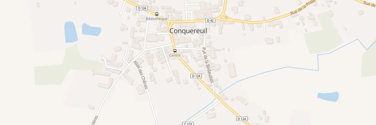 Plan du 5 Rue du Général de Gaulle à Conquereuil