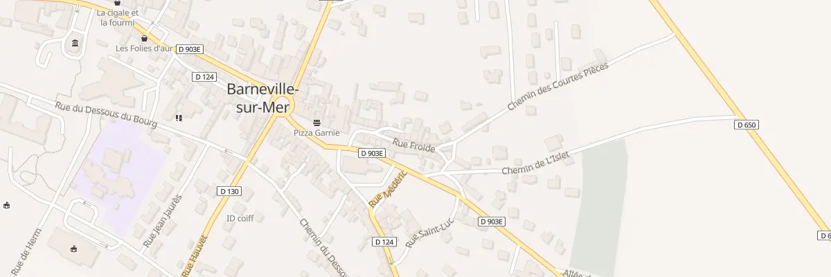 Plan du 16 Rue Froide à Barneville-Carteret