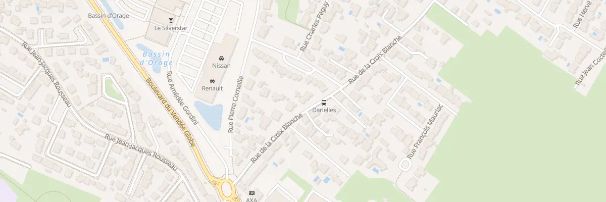 Plan du 83 Rue de la Croix Blanche aux Sables-d’Olonne