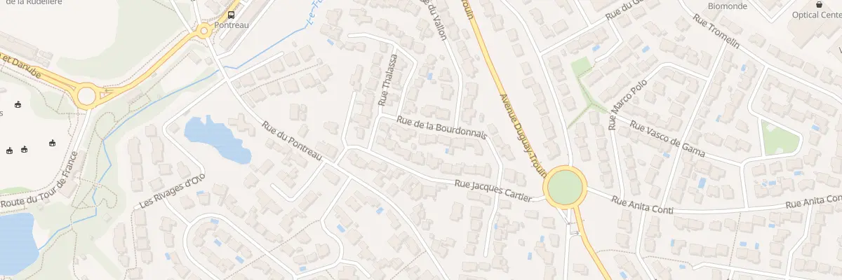 Plan du 9 Rue de la Bourdonnais aux Sables-d’Olonne