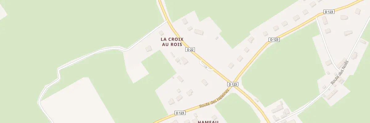 Plan du 5 Rte de la Hague - Acqueville à La Hague