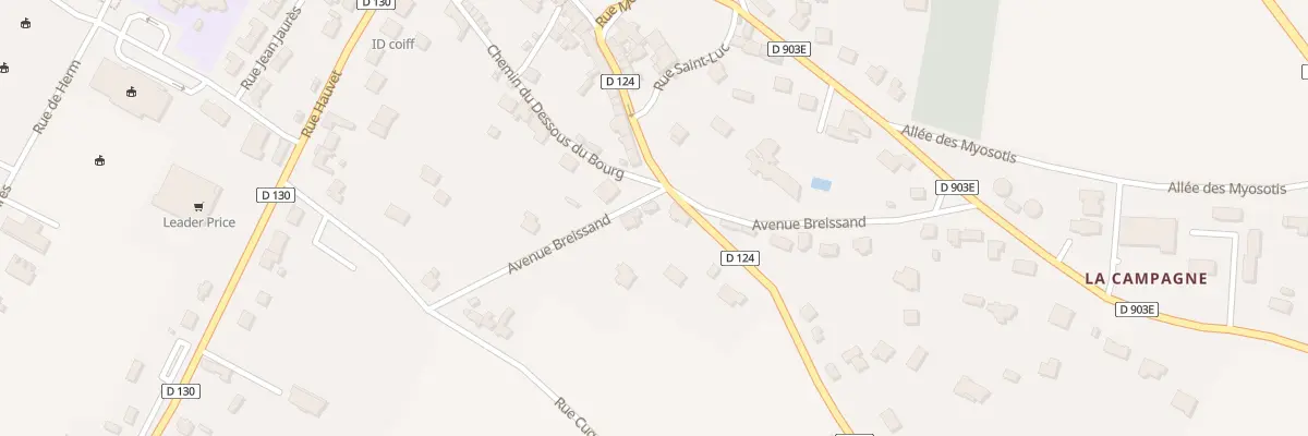 Plan du 14 Rue Breissand à Barneville-Carteret