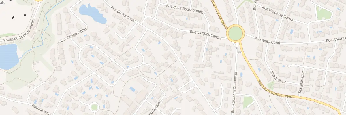 Plan du 26 Rue du Pontreau aux Sables-d’Olonne