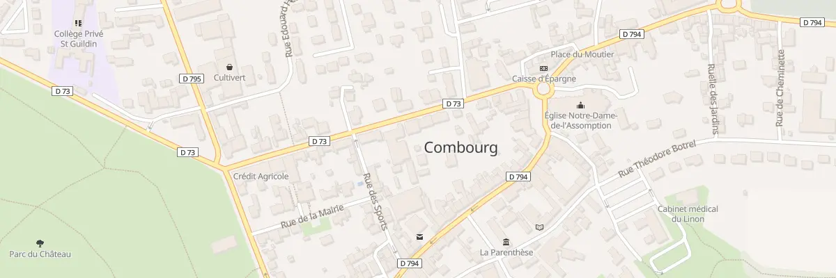 Plan du 18B Bd Du Mail à Combourg