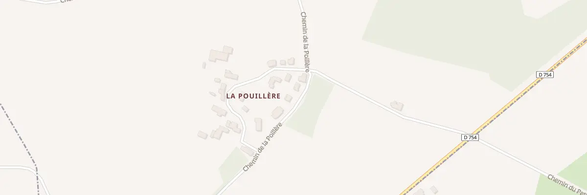 Plan du 17 La Pouillère à Froidfond