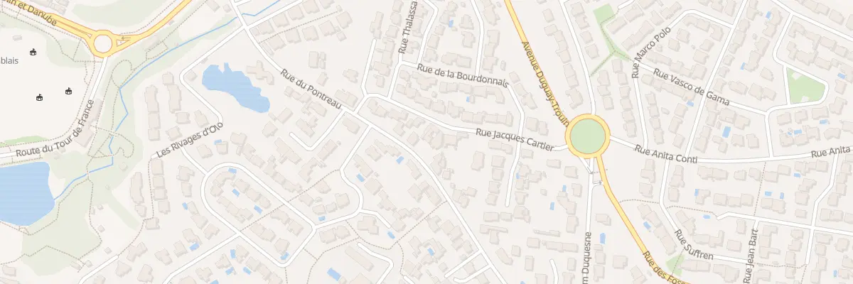 Plan du 29B Rue du Pontreau aux Sables-d’Olonne