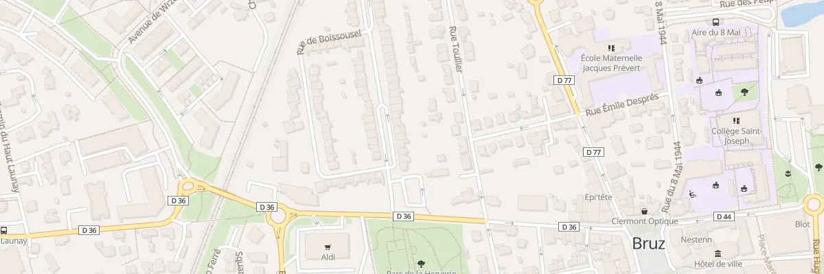 Plan du 10 Rue Champion de Cicé à Bruz