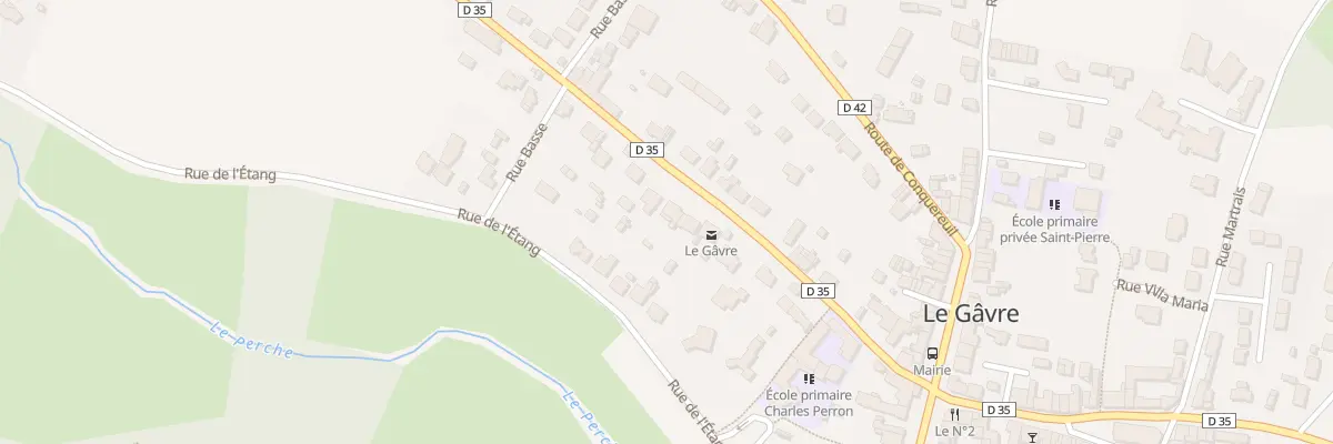Plan du 13 Rue de la Forêt au Gâvre