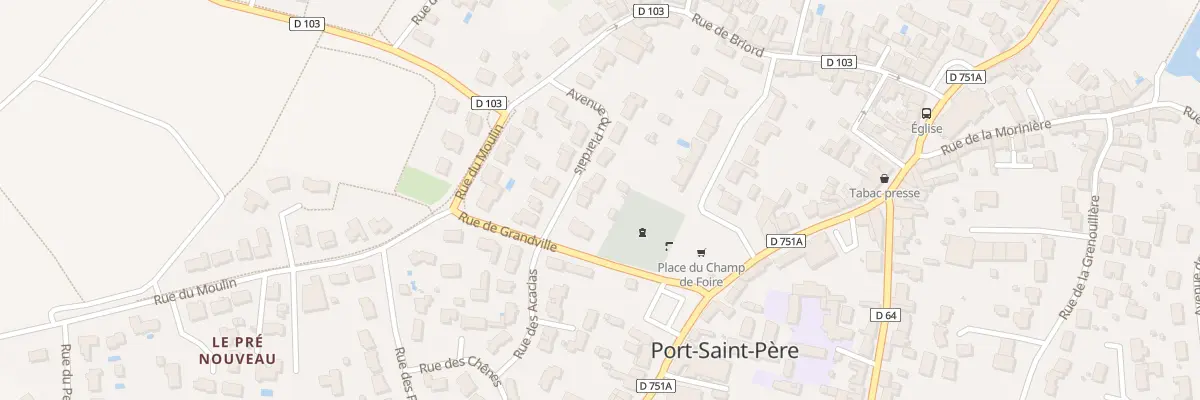 Plan du 11 Av du Piardais à Port-Saint-Père