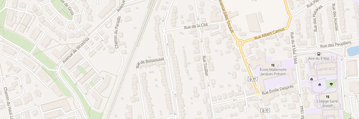 Plan du 38 Rue Champion de Cicé à Bruz