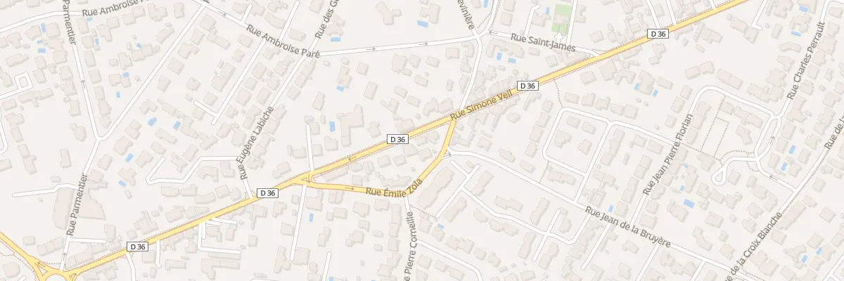 Plan du 73 Rue Simone Veil aux Sables-d’Olonne
