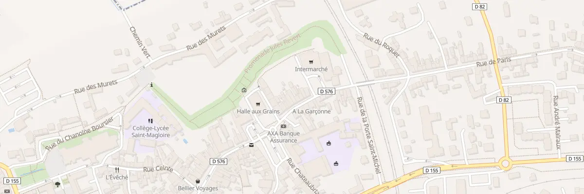 Plan du 11 Rue des Carmes à Dol-de-Bretagne