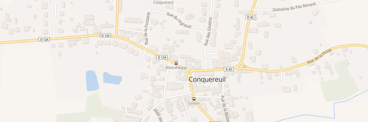 Plan du 22 Pl de l’Eglise à Conquereuil
