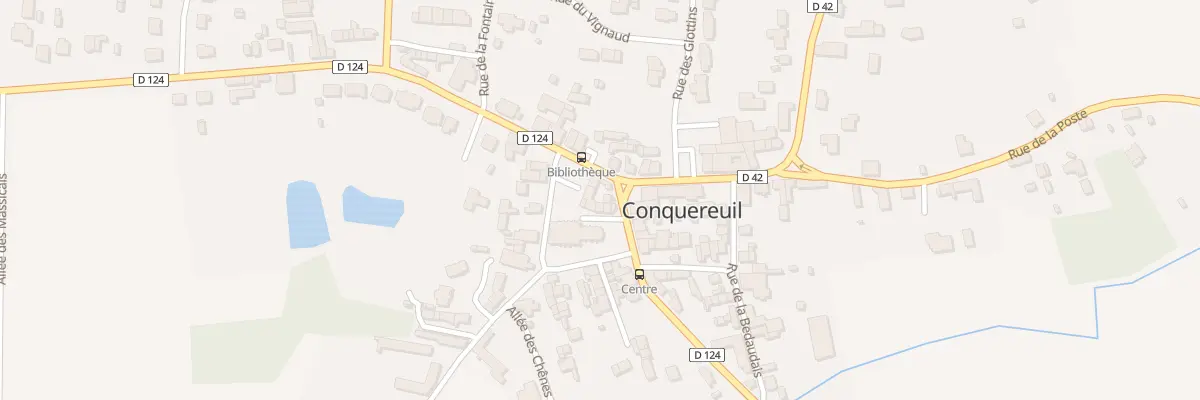 Plan du 3 Pl de l’Eglise à Conquereuil