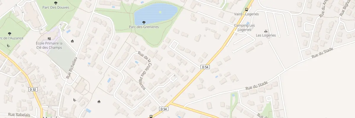Plan du 9 Rue de la Grande Prairie à Vairé