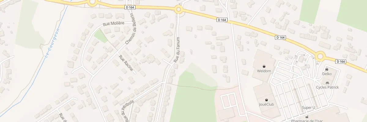 Plan du 5 Rue du Fanum à Blain