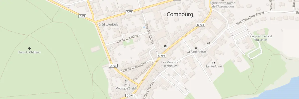 Plan du 5 Rue Des Sports à Combourg