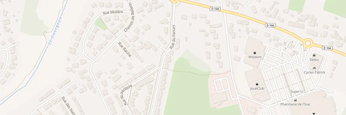 Plan du 9 Rue du Fanum à Blain