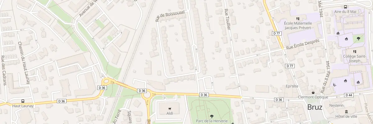 Plan du 5 Rue Champion de Cicé à Bruz