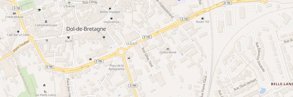 Plan du 26 Bd Deminiac à Dol-de-Bretagne