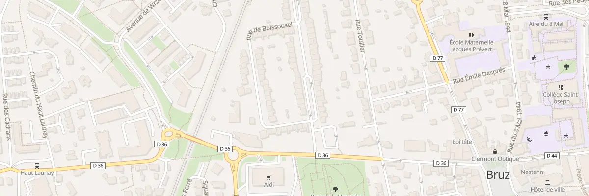 Plan du 7 Rue Champion de Cicé à Bruz