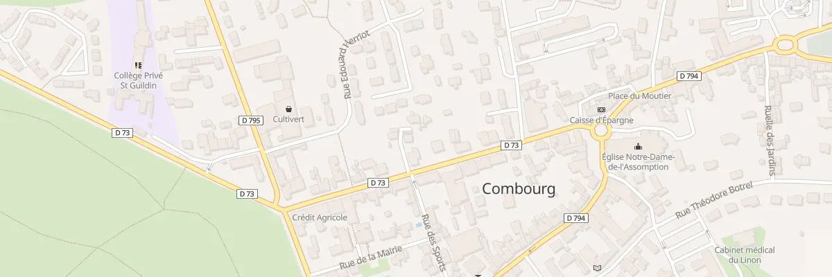 Plan du 9001 Rle De La Bedaudais à Combourg