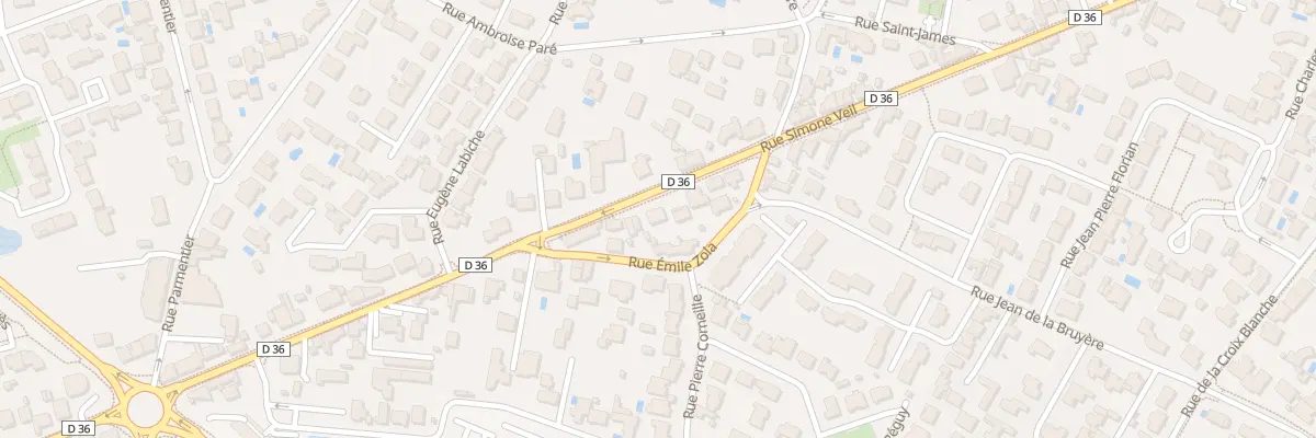 Plan du 77 Rue Simone Veil aux Sables-d’Olonne