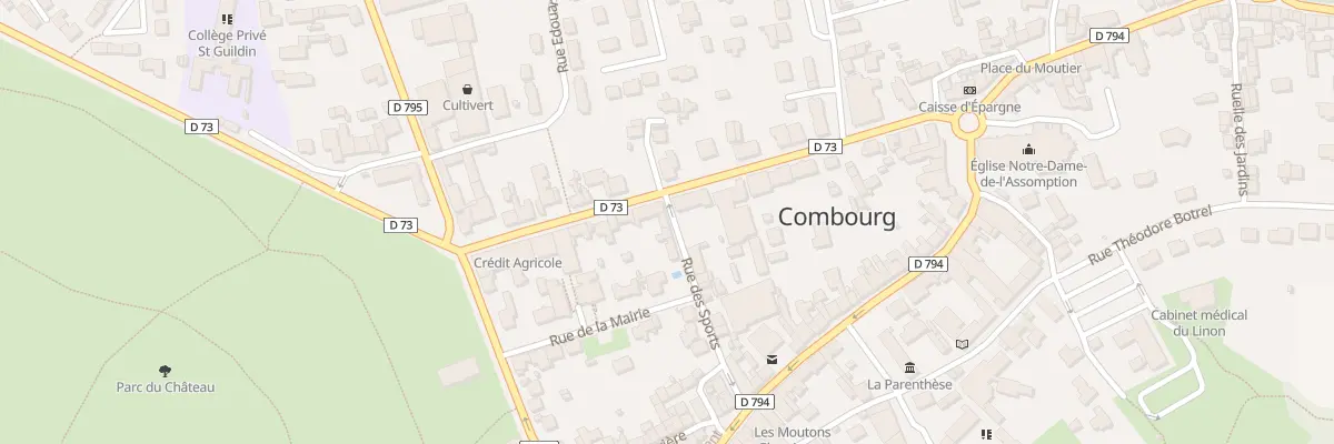 Plan du 13B Rue Des Sports à Combourg