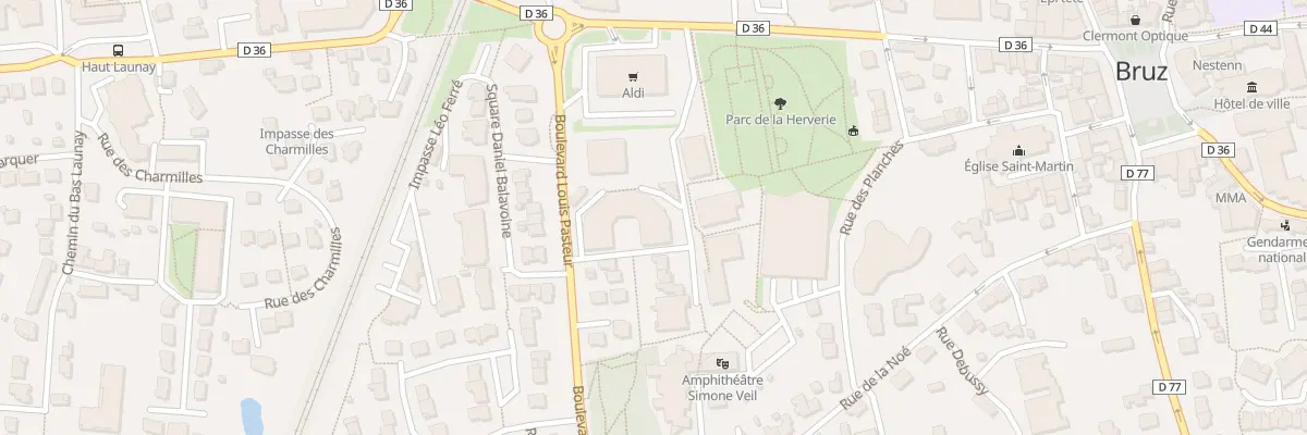 Plan du 12 Sq du Chatelier à Bruz