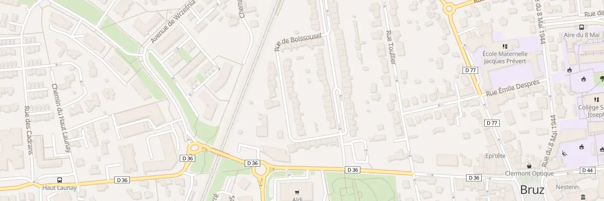 Plan du 14 Rue du Boissousel à Bruz