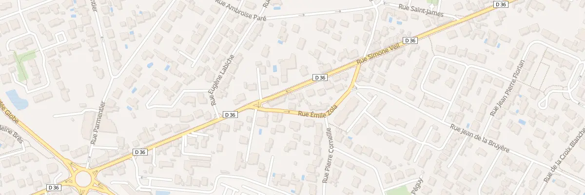 Plan du 83 Rue Simone Veil aux Sables-d’Olonne
