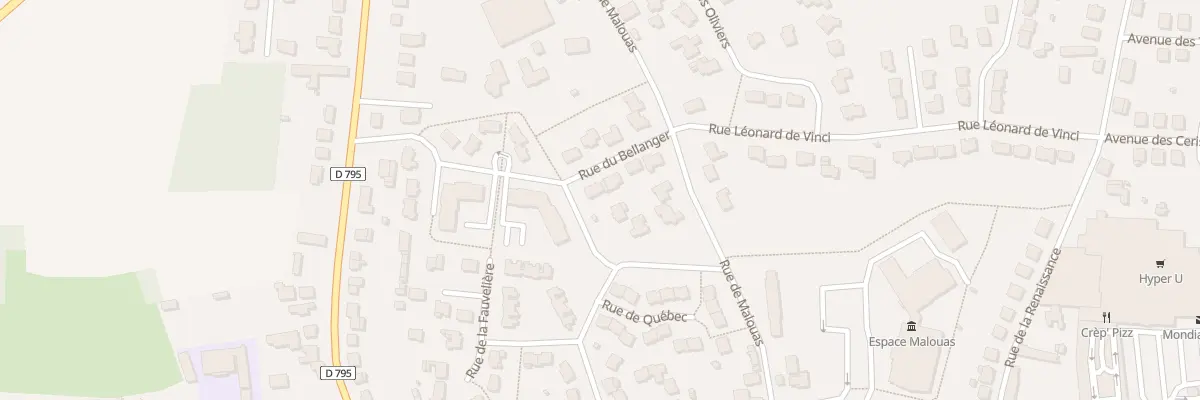 Plan du 7 Rue du Bellanger à Combourg