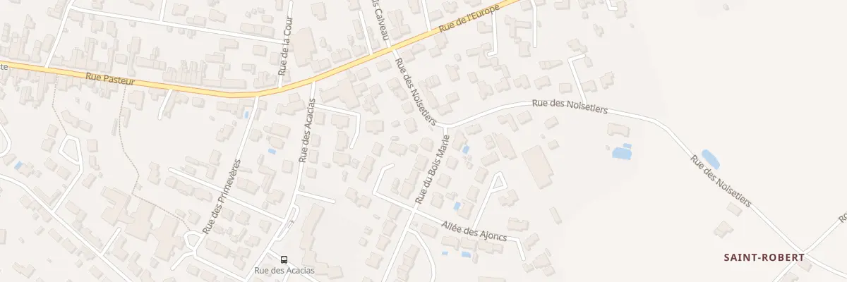 Plan du 2 Rue du bois marie à Coëx
